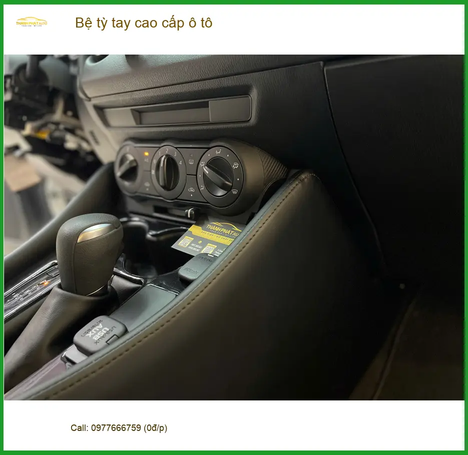 Anh Khang nâng cấp bệ tỳ tay cao cấp Hyundai Accent ở Quận 12 ảnh thực tế 4