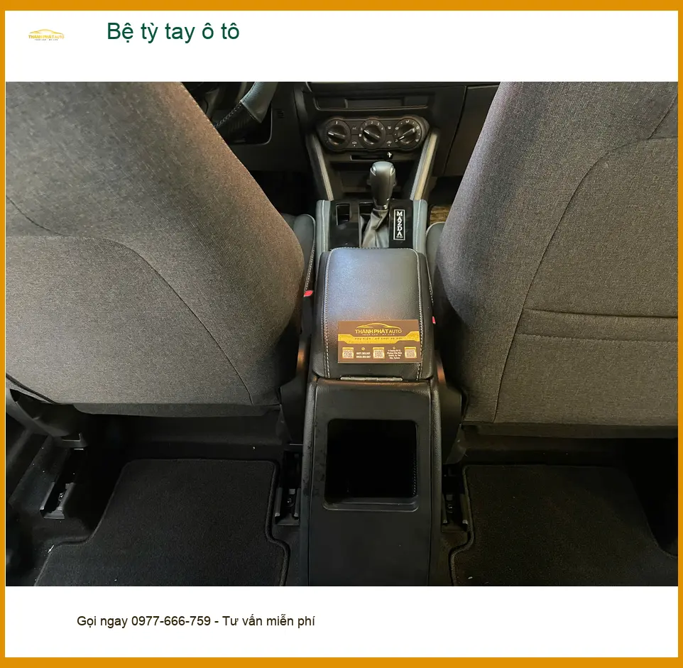Anh Thăng lắp bệ tỳ tay ô tô cho Honda CR-V tại Quận 2 để giảm mỏi tay