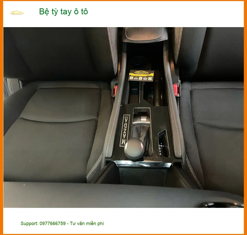 Anh Thăng lắp bệ tỳ tay ô tô cho Honda CR-V tại Quận 2 để giảm mỏi tay ảnh thực tế 2