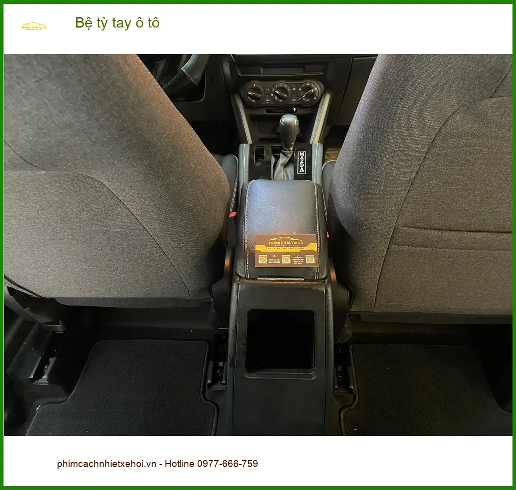 Chú Sơn lắp Bệ tỳ tay ô tô cho Honda CRV tại Củ Chi để lái xe thoải mái hơn ảnh thực tế 2