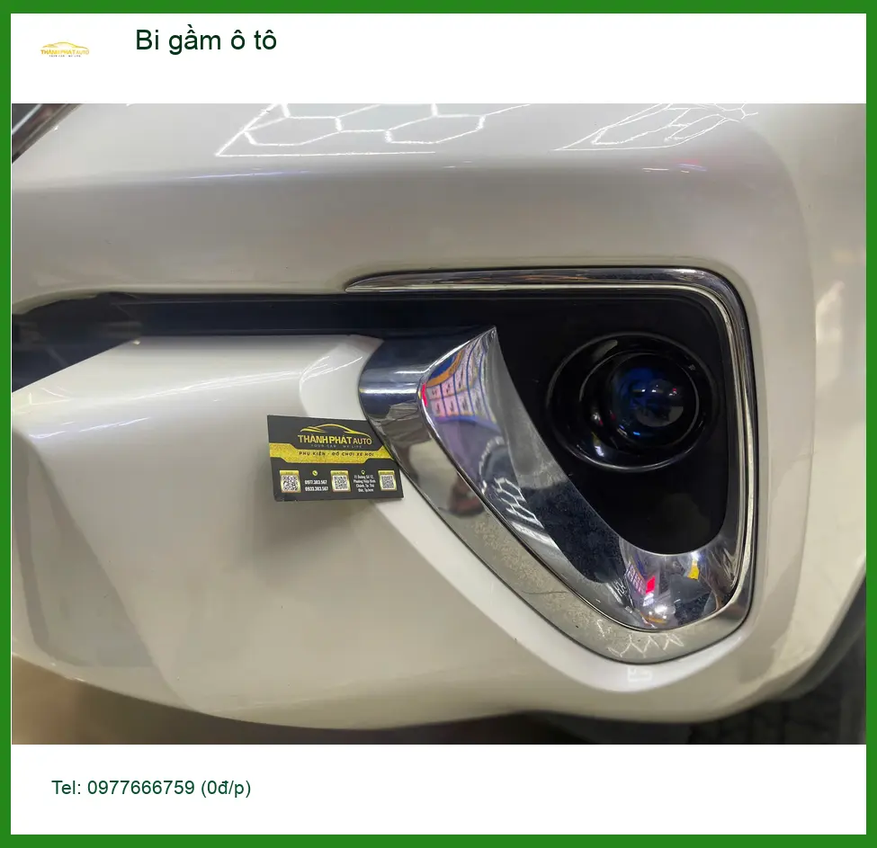 Anh Phi Long độ bi gầm ô tô cho Honda CRV vì đèn zin yếu khi đi đêm ở Quận 5
