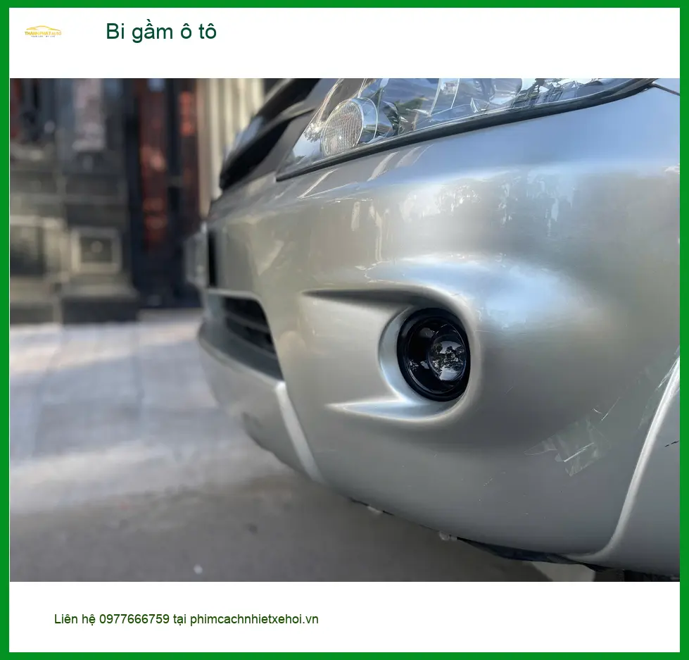 Anh Thắng độ bi gầm ô tô cho Mitsubishi Triton để tăng sáng khi đi đêm ở Củ Chi