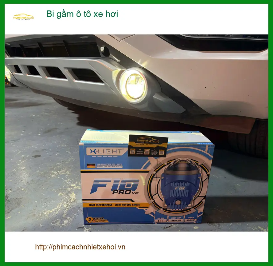Anh Lâm độ bi gầm ô tô Honda CRV tại Quận 1 vì đèn zin mờ