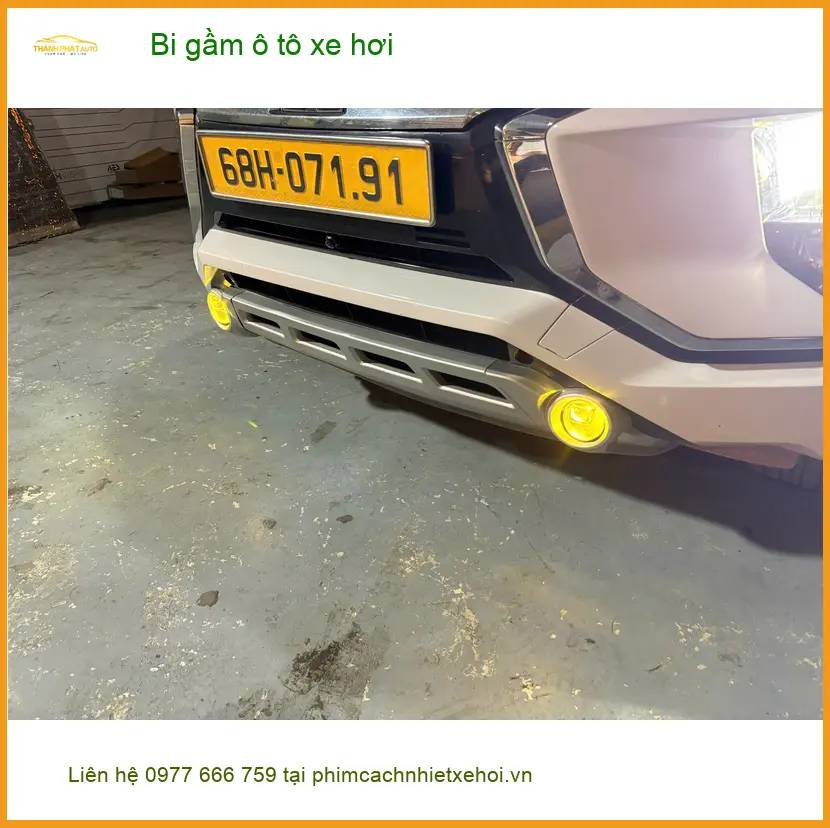 Chú Khang độ bi gầm ô tô cho Suzuki XL7 tại Quận 9 để cải thiện tầm nhìn ban đêm