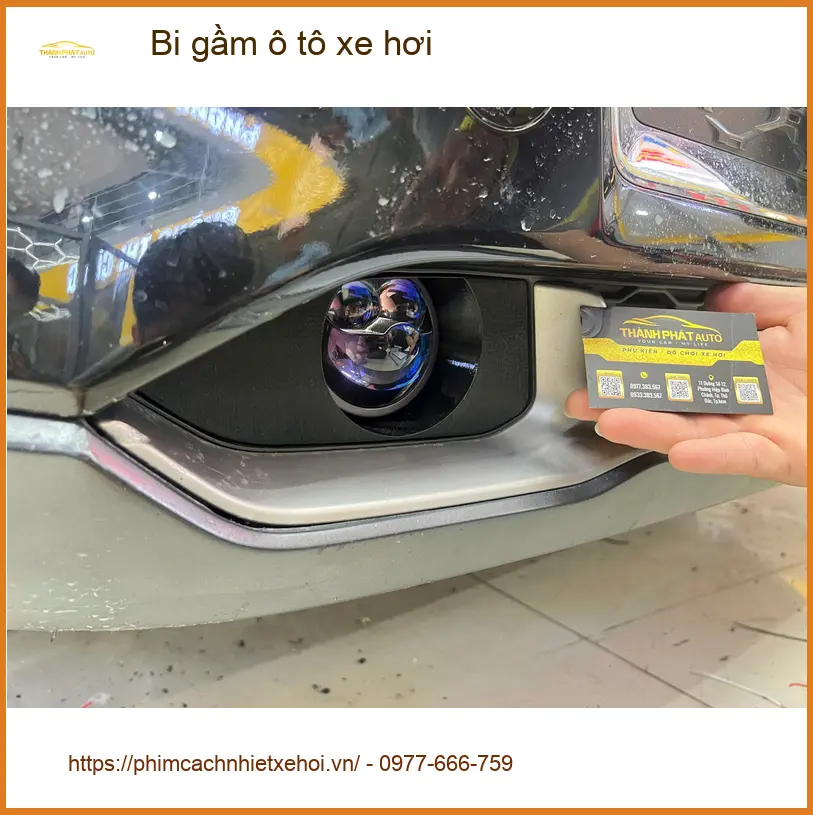 Chú Minh độ bi gầm ô tô xe hơi cho Hyundai Creta vì đèn zin quá yếu ở Quận 7 ảnh thực tế 3