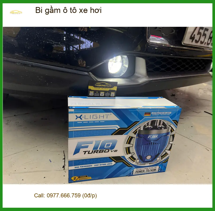 Anh Khôi độ bi gầm ô tô Kia K3 tại Quận 12 vì đèn zin yếu