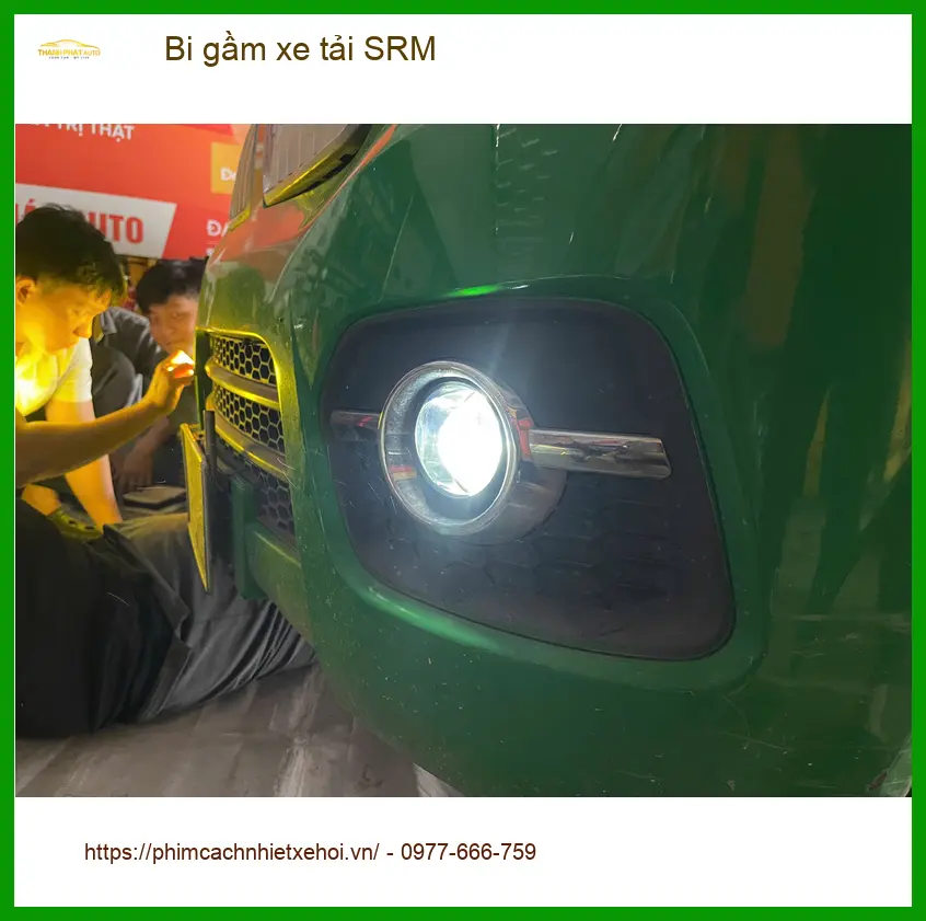Chú Vĩnh độ bi gầm xe tải SRM tại Quận Tân Bình đảm bảo an toàn tối đa ảnh thực tế 2