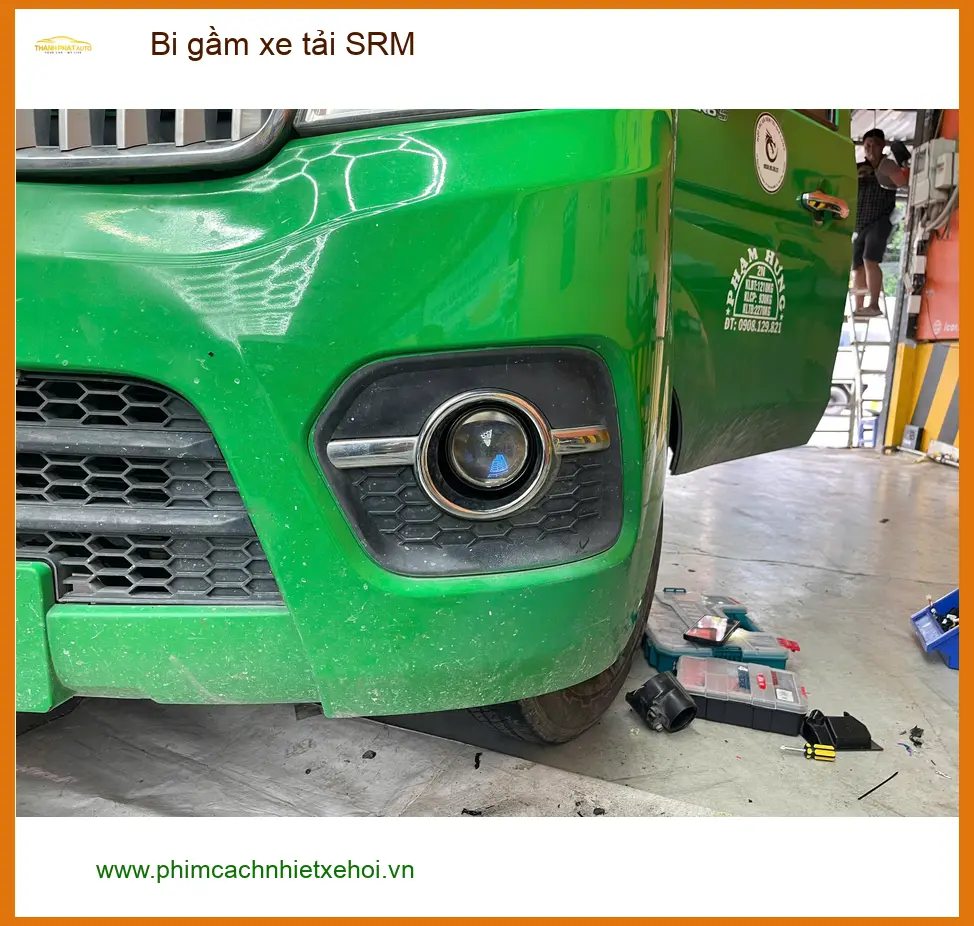 Chú Vĩnh độ bi gầm xe tải SRM tại Quận Tân Bình đảm bảo an toàn tối đa ảnh thực tế 3