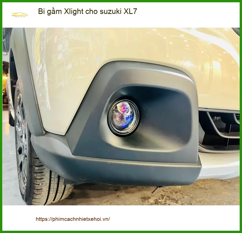 Anh Trường độ bi gầm Xlight cho Suzuki XL7 tại Cần Giờ tăng sáng an toàn
