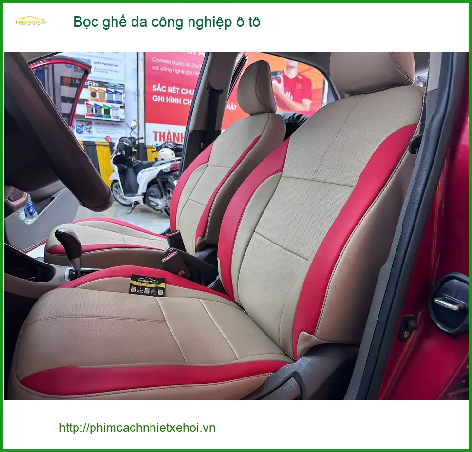 Anh Tuấn bọc ghế da công nghiệp ô tô cho Kia Sorento ở Quận Thủ Đức ảnh thực tế 2