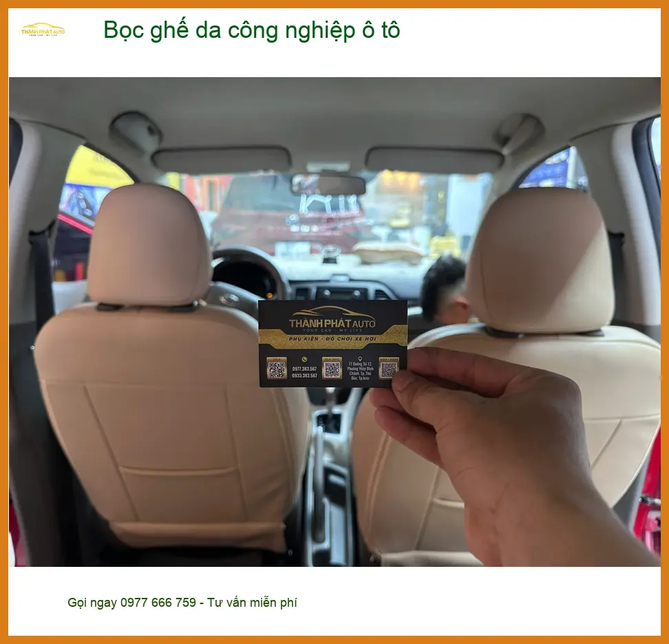 Anh Tuấn bọc ghế da công nghiệp ô tô cho Kia Sorento ở Quận Thủ Đức ảnh thực tế 5