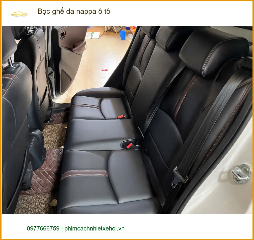 Anh Khang bọc ghế da nappa Hyundai Elantra tại Quận 12 vì nội thất xe cũ ảnh thực tế 4