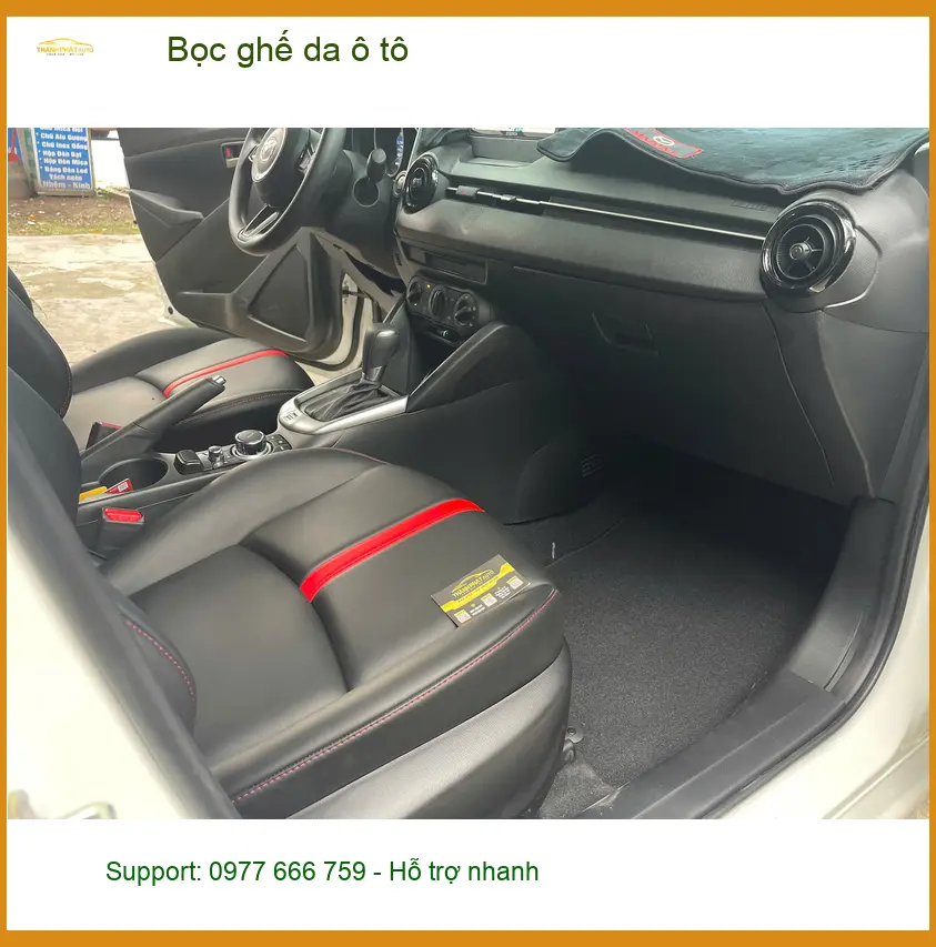 Anh Khải bọc ghế da ô tô Honda Civic Quận 1, nội thất xe sang hơn ảnh thực tế 2