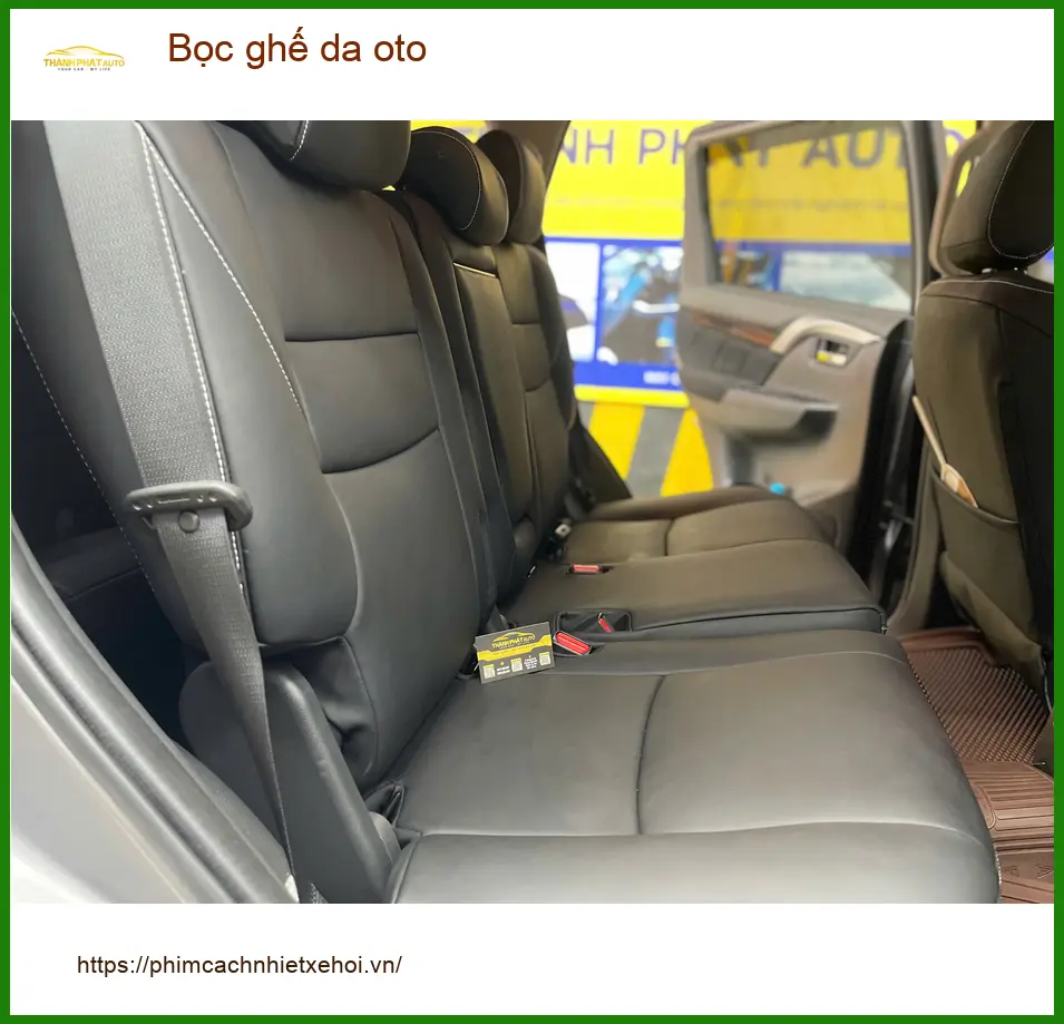 Anh Quang bọc ghế da ô tô Hyundai Accent tại Quận 12 để xe trông như mới ảnh thực tế 4