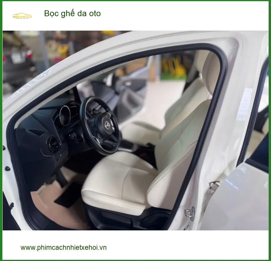 Anh Huy bọc ghế da ô tô Kia Sorento tại Quận 2 để nâng tầm không gian xe