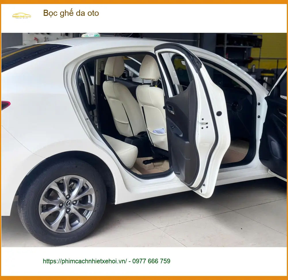 Anh Huy bọc ghế da ô tô Kia Sorento tại Quận 2 để nâng tầm không gian xe ảnh thực tế 2