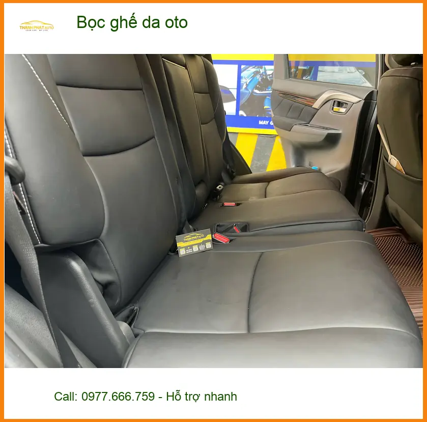 Chị Phương bọc ghế da oto Hyundai Accent tại Quận Thủ Đức để nội thất xe thêm phần đẳng cấp ảnh thực tế 2