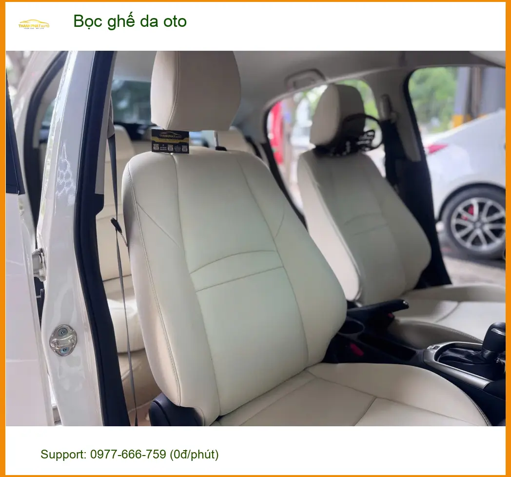 Anh Dũng bọc ghế da ô tô Mazda CX-5 tại Quận 12 để xe trông đẳng cấp hơn ảnh thực tế 4