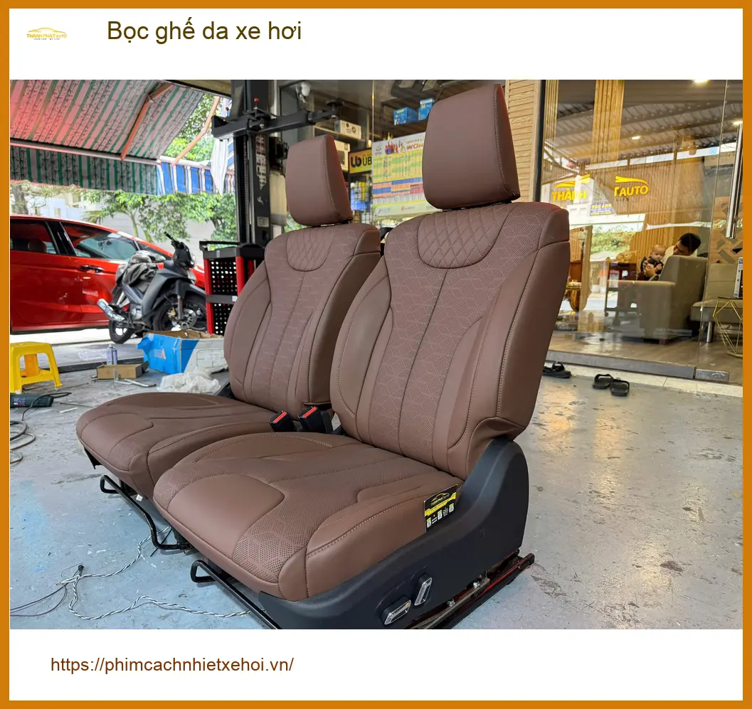 Anh Khang bọc ghế da xe Hyundai Creta tại Quận Phú Nhuận để nâng tầm nội thất ảnh thực tế 2