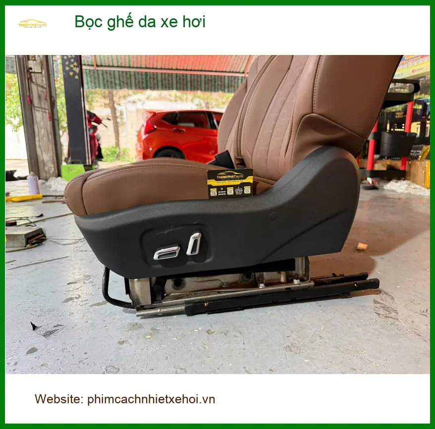 Anh Khang bọc ghế da xe Hyundai Creta tại Quận Phú Nhuận để nâng tầm nội thất ảnh thực tế 4