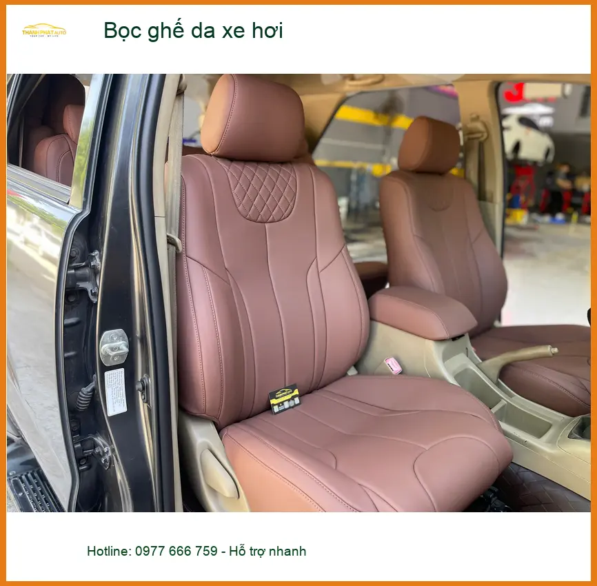 Anh Đạt bọc ghế da xe hơi Hyundai Elantra Quận 3 cho xe thêm đẳng cấp ảnh thực tế 2