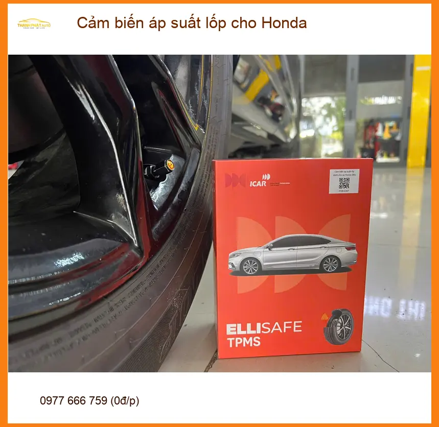 Anh Minh Triết lắp Cảm biến áp suất lốp Honda Civic tại Quận 11 an tâm lái xe. ảnh thực tế 4