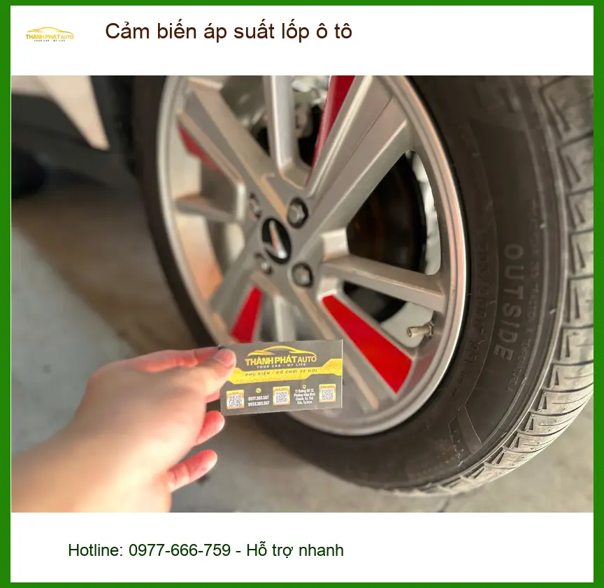 Anh Dũng lắp Cảm biến áp suất lốp ô tô VinFast VF5 Quận Bình Thạnh an toàn ảnh thực tế 2