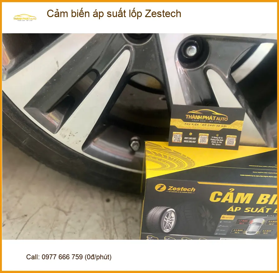 Chị Hà lắp cảm biến áp suất lốp Zestech cho Hyundai Elantra tại Quận 9 ảnh thực tế 2
