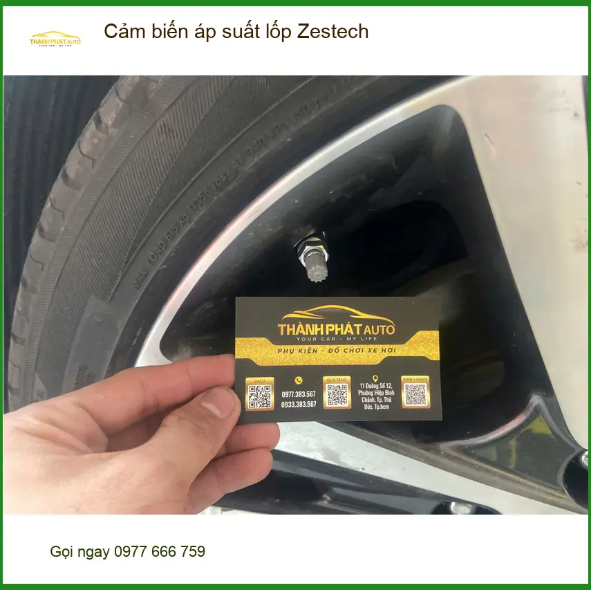 Chị Hà lắp cảm biến áp suất lốp Zestech cho Hyundai Elantra tại Quận 9 ảnh thực tế 4