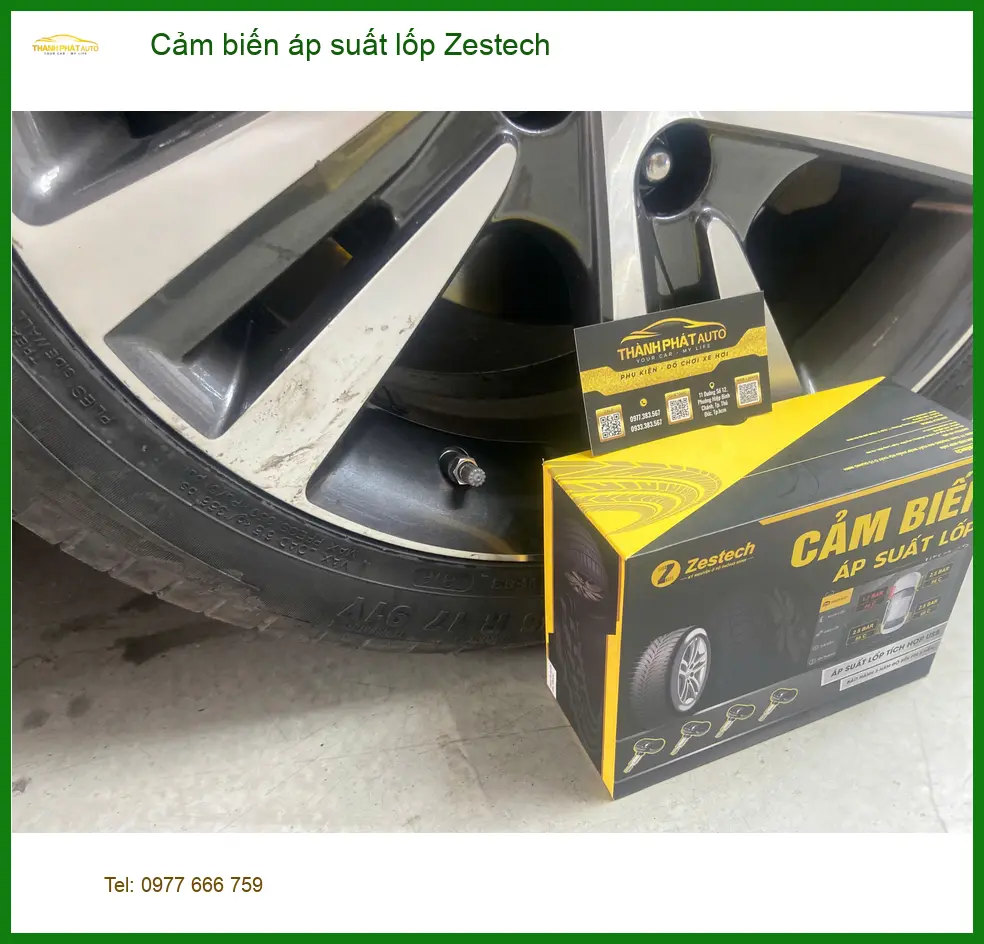 Anh Kiên lắp cảm biến áp suất lốp Zestech cho Kia Sorento tại Quận 2. ảnh thực tế 5