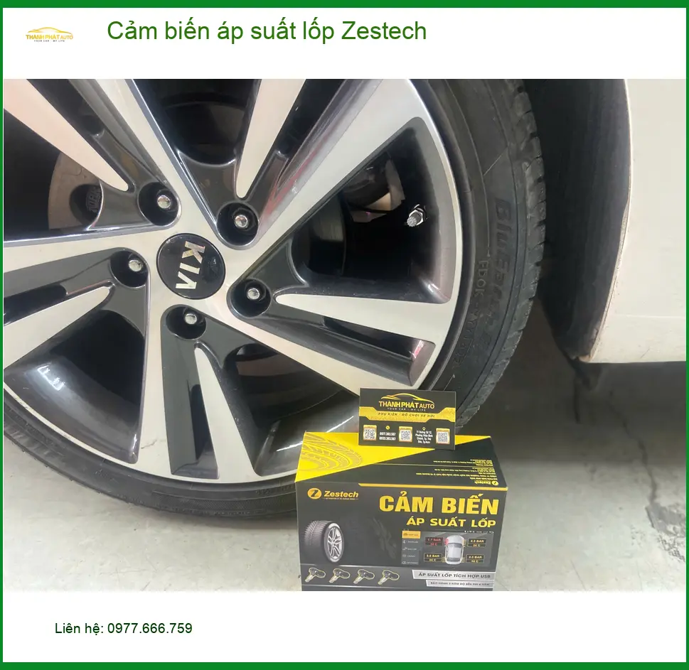 Anh Kiên lắp cảm biến áp suất lốp Zestech cho Hyundai Creta tại Quận 11 ảnh thực tế 3