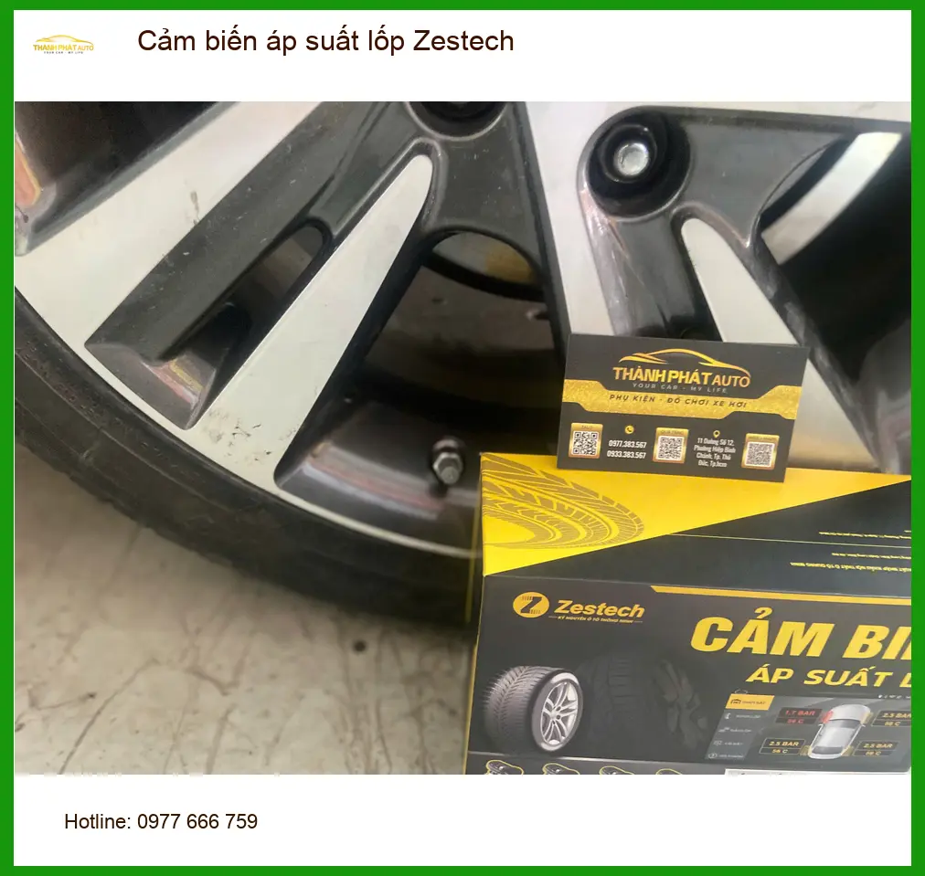 Anh Kiên lắp cảm biến áp suất lốp Zestech cho Hyundai Creta tại Quận 11 ảnh thực tế 4