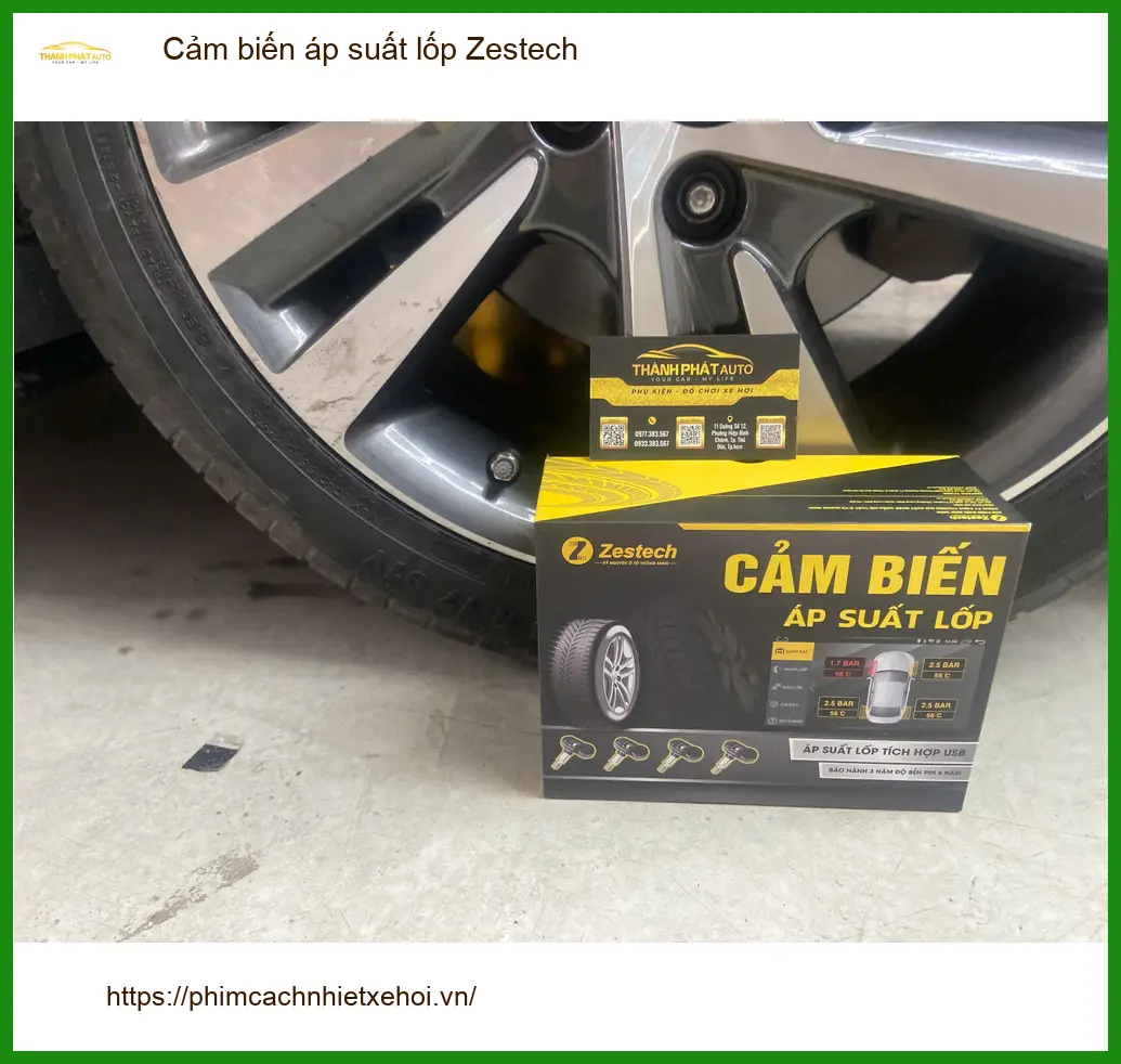 Anh Kiên lắp cảm biến áp suất lốp Zestech cho Hyundai Creta tại Quận 11 ảnh thực tế 5
