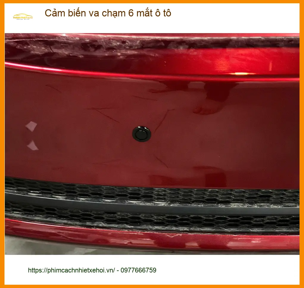 Anh Quang lắp cảm biến va chạm 6 mắt ô tô cho Honda CR-V ở Quận Tân Bình