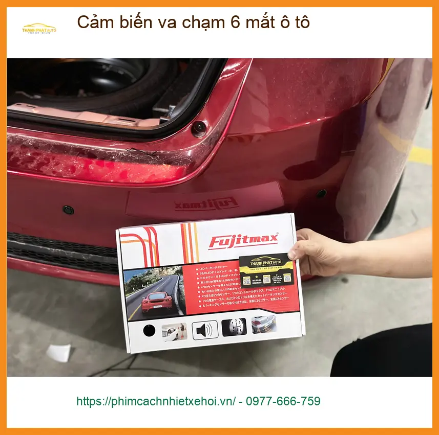Anh Quang lắp cảm biến va chạm 6 mắt ô tô cho Honda CR-V ở Quận Tân Bình ảnh thực tế 2