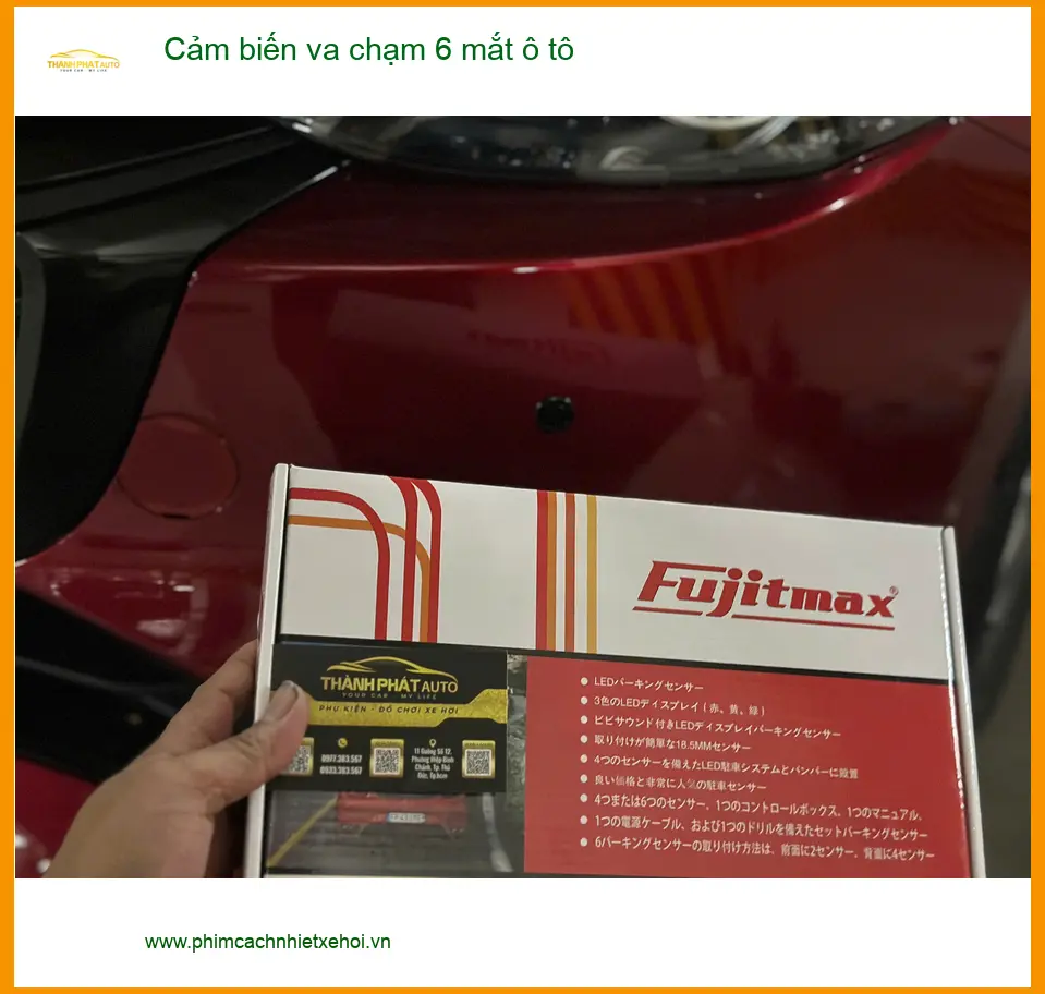 Anh Quang lắp cảm biến va chạm 6 mắt ô tô cho Honda CR-V ở Quận Tân Bình ảnh thực tế 3