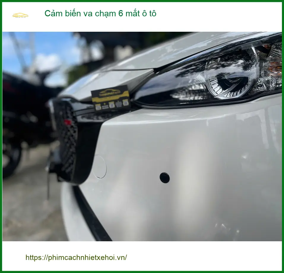 Anh An lắp cảm biến va chạm 6 mắt ô tô Morning đỗ xe an toàn tại Quận 1 ảnh thực tế 3