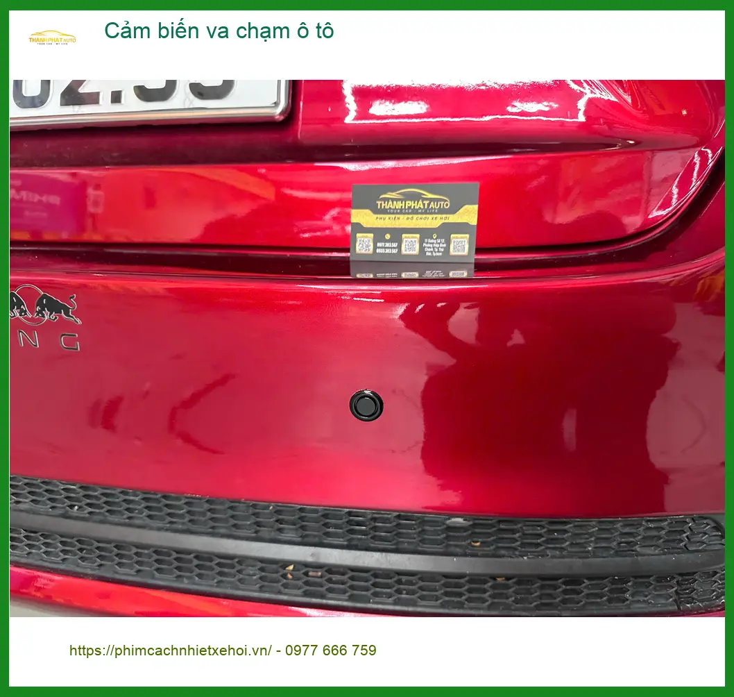 Anh Minh lắp cảm biến va chạm ô tô Mazda CX-5 tại Quận Gò Vấp để an tâm khi đỗ xe ảnh thực tế 5