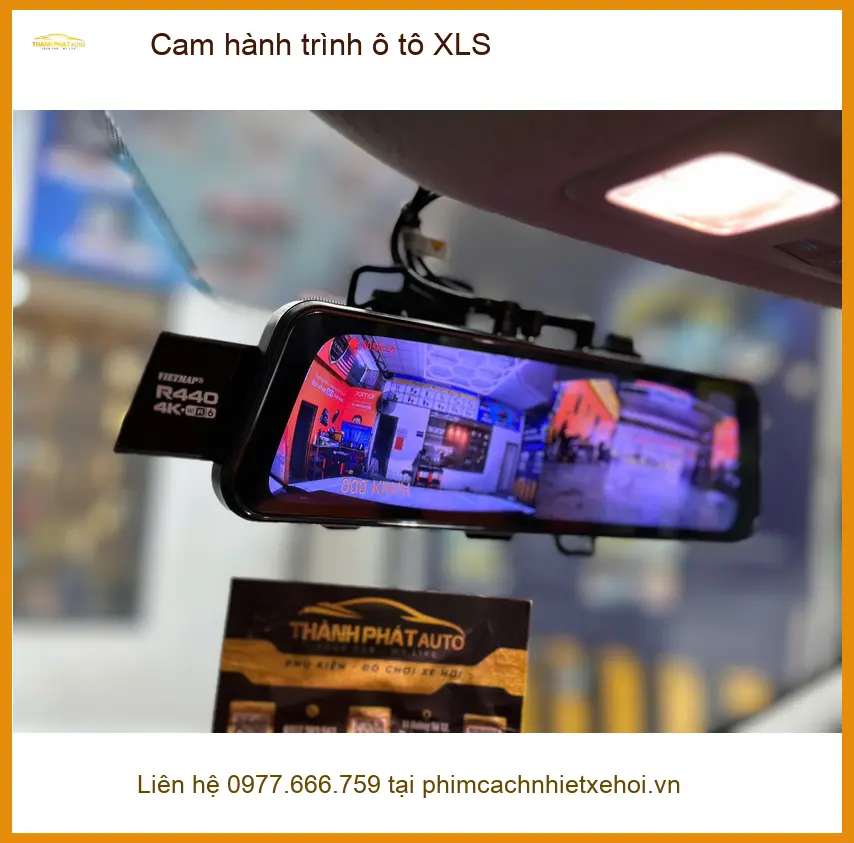 Anh Minh lắp cam hành trình ô tô XLS chính hãng cho Kia K3 tại Quận 3 ảnh thực tế 2