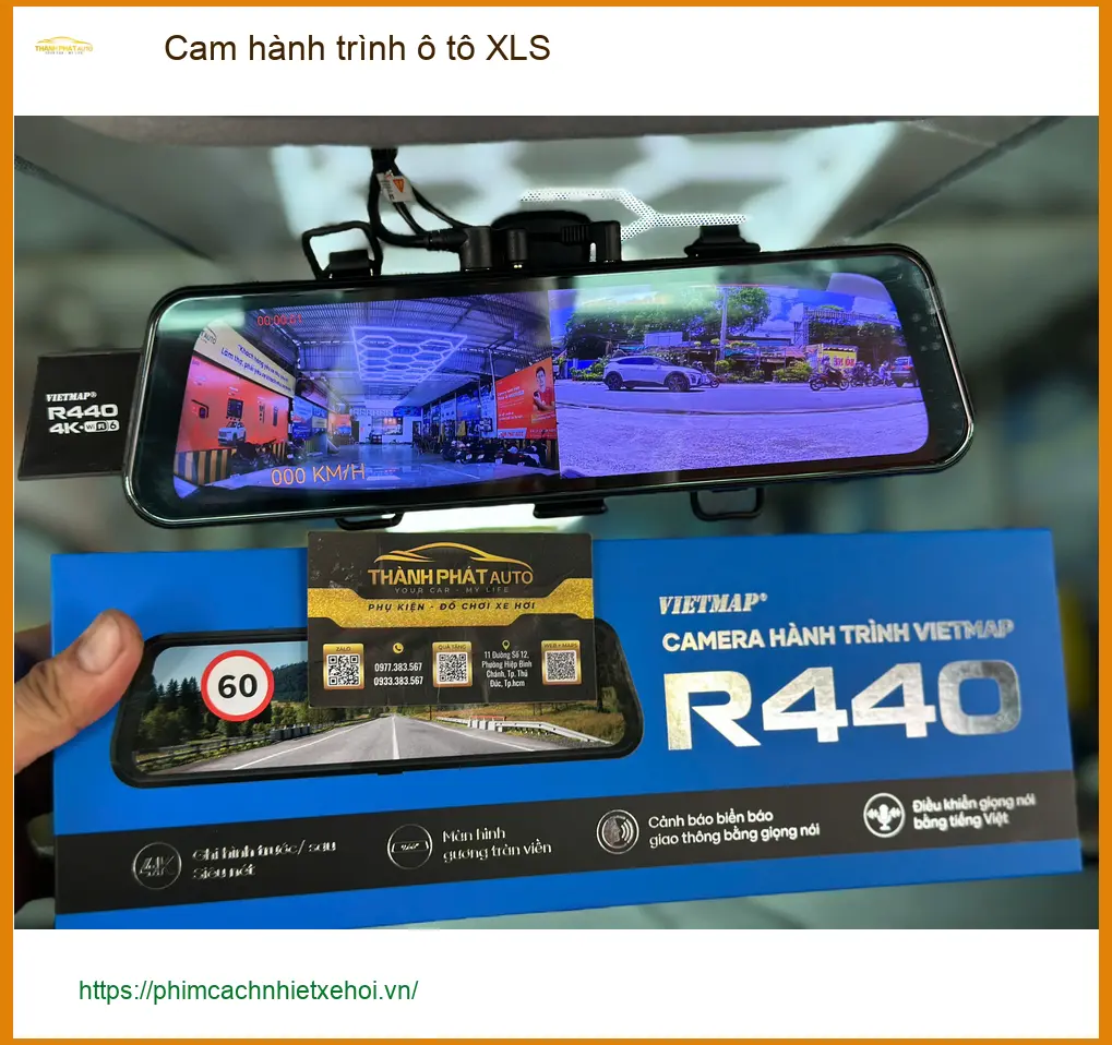 Anh Minh lắp cam hành trình ô tô XLS chính hãng cho Kia K3 tại Quận 3 ảnh thực tế 4