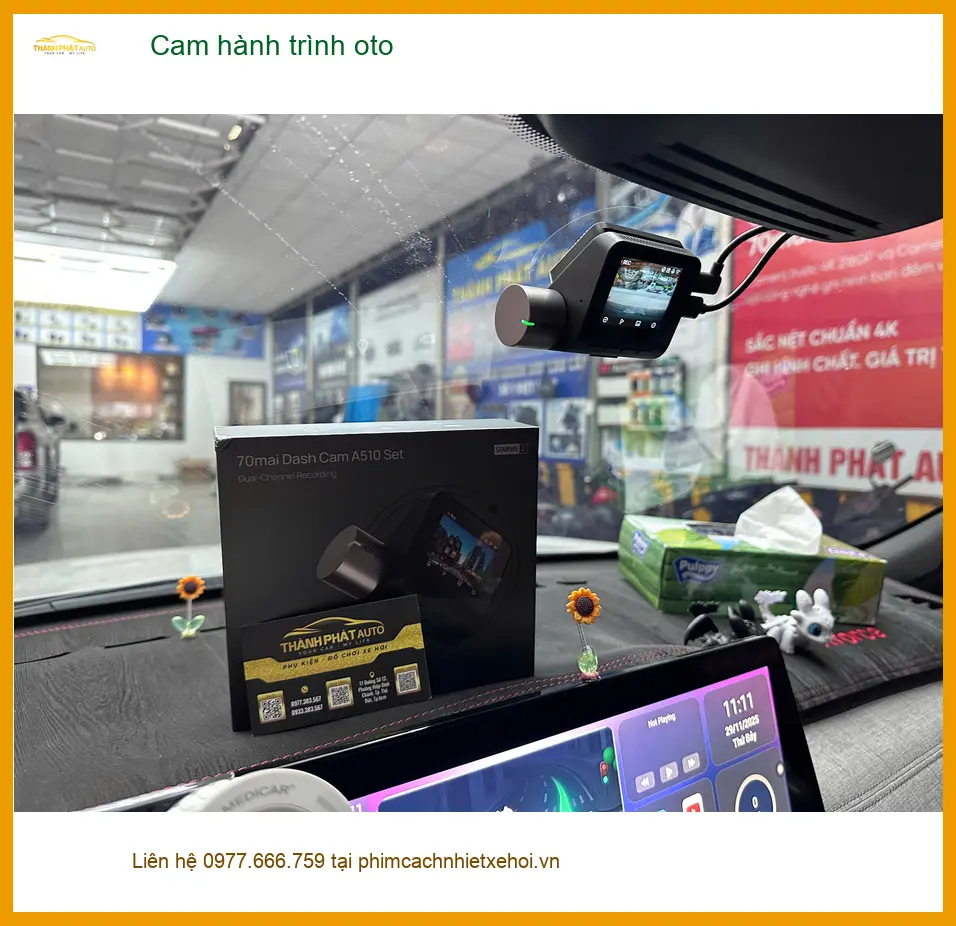 Anh Khôi lắp cam hành trình oto cho Honda CRV tại Quận 1 để ghi lại bằng chứng cần thiết ảnh thực tế 4