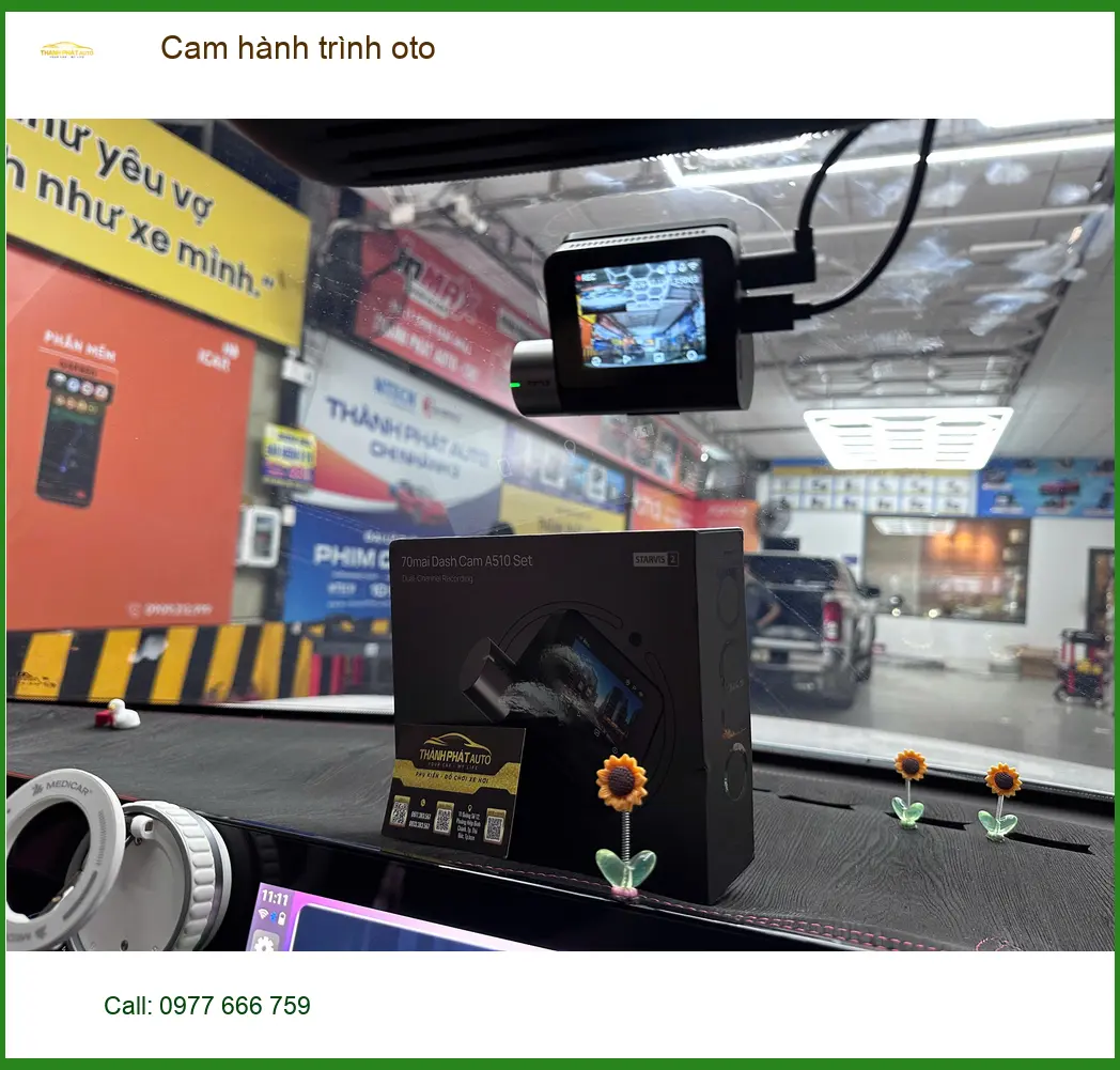 Anh Đức Long lắp Cam hành trình oto cho VinFast Lux A2.0 tại Quận 3 ảnh thực tế 5