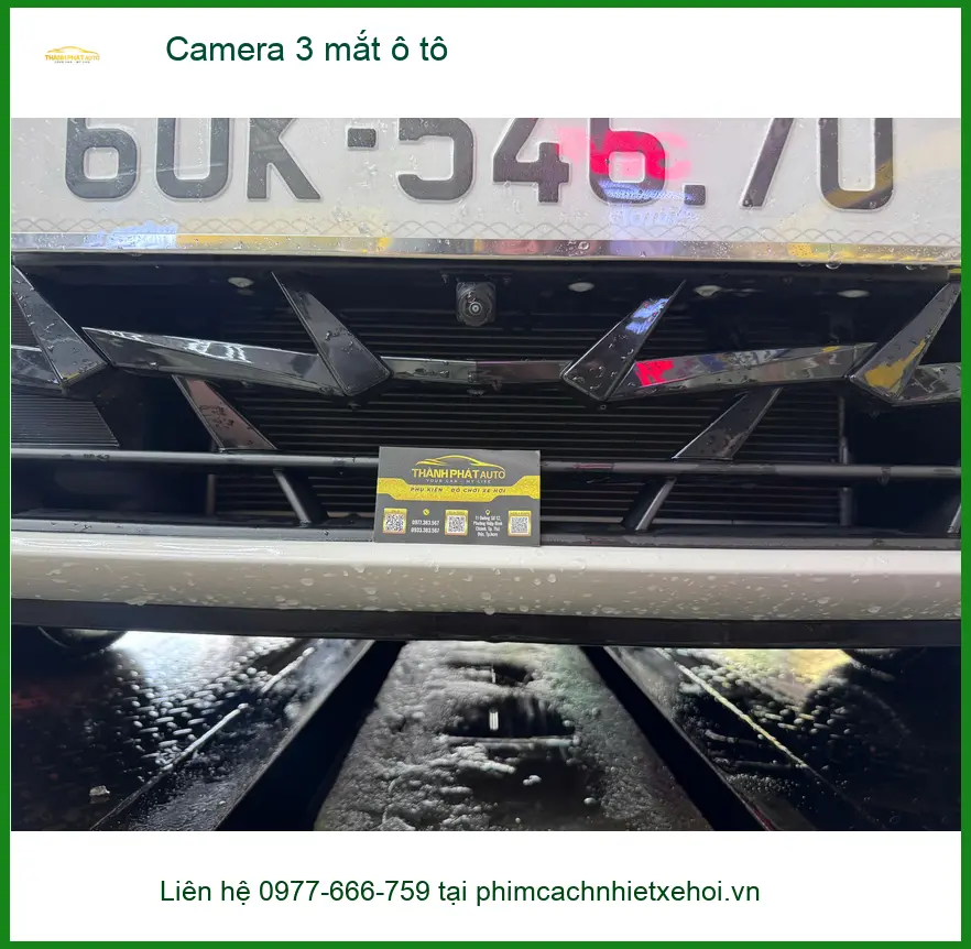 Anh Dũng lắp Camera 3 mắt ô tô cho Honda CRV tại Quận Gò Vấp ảnh thực tế 2