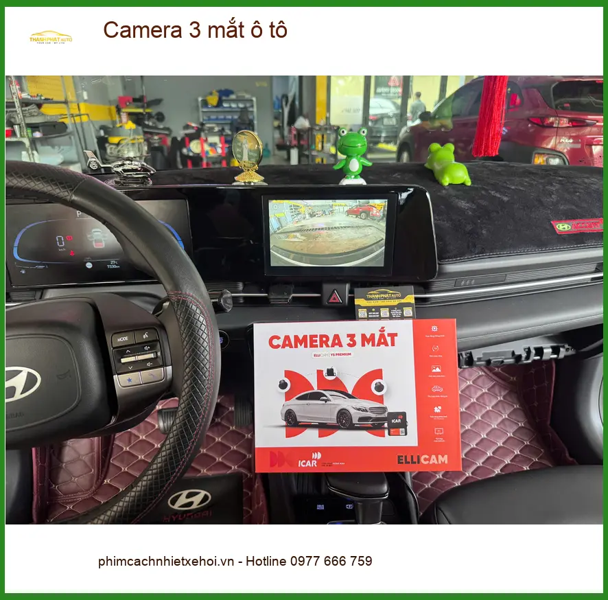 Anh Khang lắp camera 3 mắt ô tô cho Mazda CX-5 tại Quận Thủ Đức