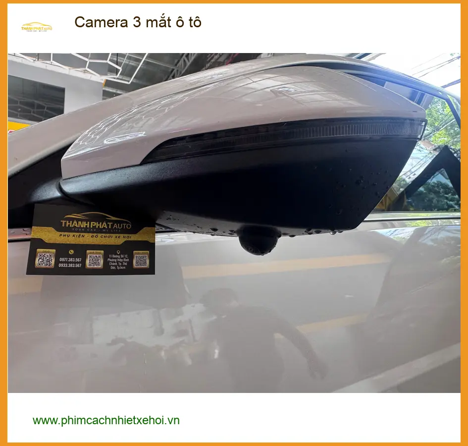 Anh Khang lắp camera 3 mắt ô tô cho Mazda CX-5 tại Quận Thủ Đức ảnh thực tế 2