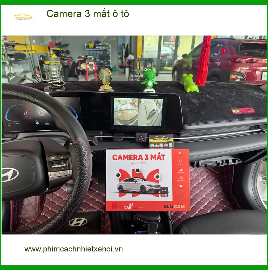 Anh Khang lắp camera 3 mắt ô tô cho Mazda CX-5 tại Quận Thủ Đức ảnh thực tế 3