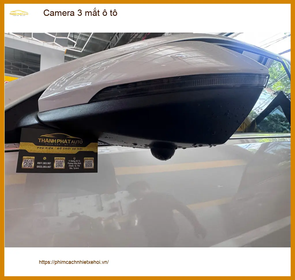 Anh Khôi lắp Camera 3 mắt ô tô tại Quận 10 cho xe Kia Seltos ảnh thực tế 2