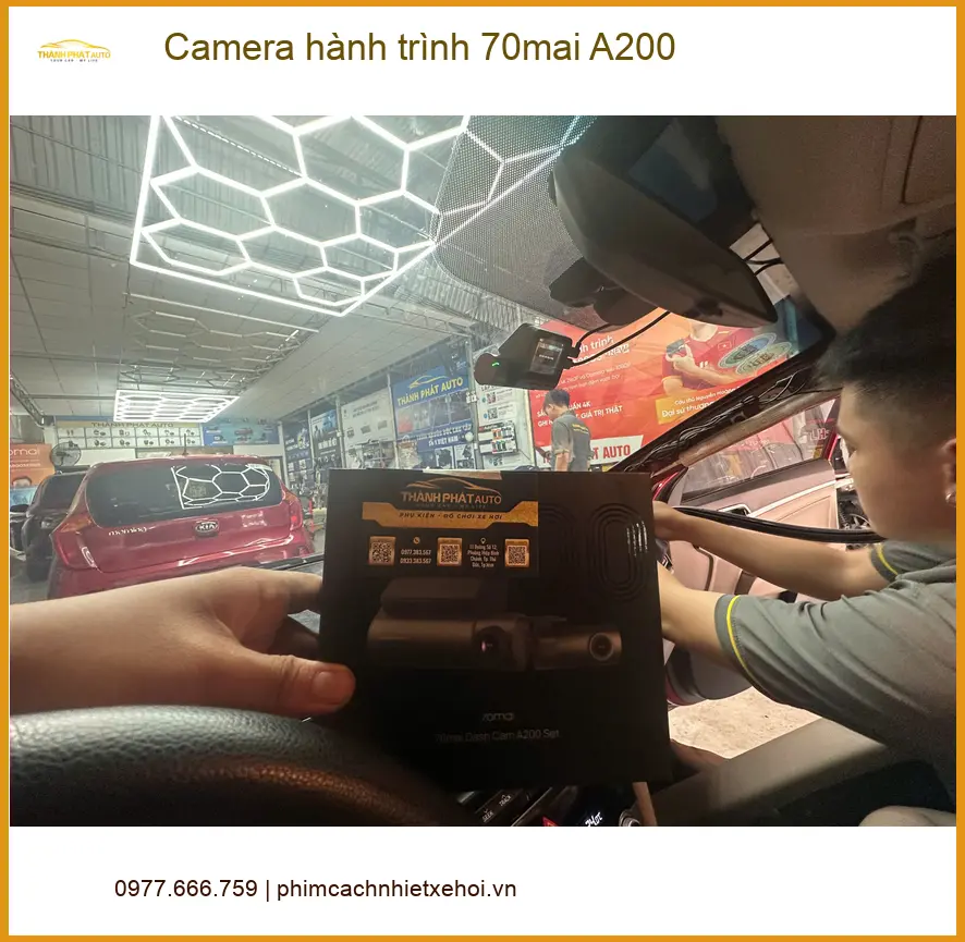 Anh Tùng nâng cấp Camera hành trình 70mai A200 cho Ford Ranger ở Quận Tân Bình ảnh thực tế 2