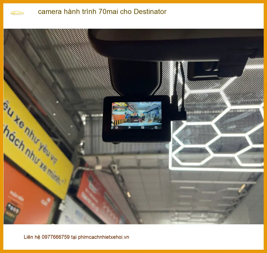 Anh Dũng lắp camera hành trình 70mai cho Toyota Vios tại Hóc Môn để an tâm khi lái xe ảnh thực tế 2