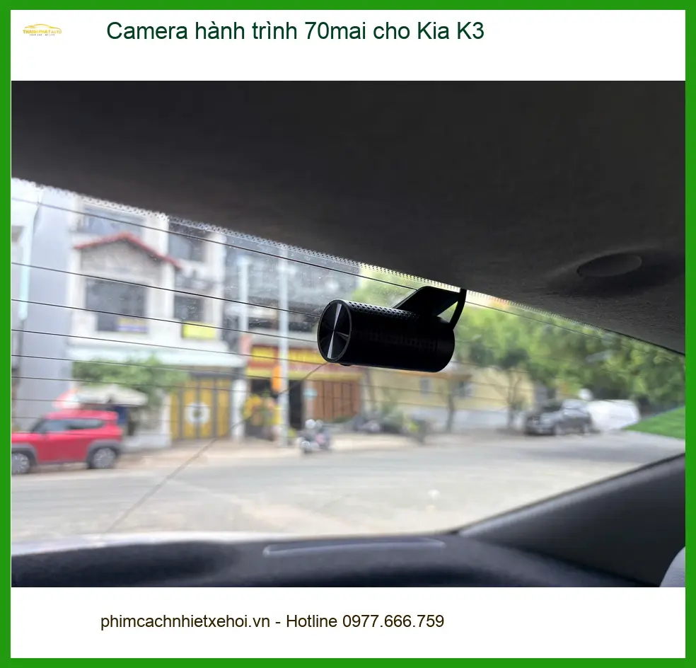 Anh Kiên lắp Camera hành trình 70mai cho Kia K3 Quận Phú Nhuận ảnh thực tế 4